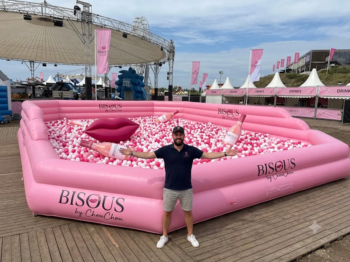 Bisous by ChouChou gebrande ballenbak activatie
